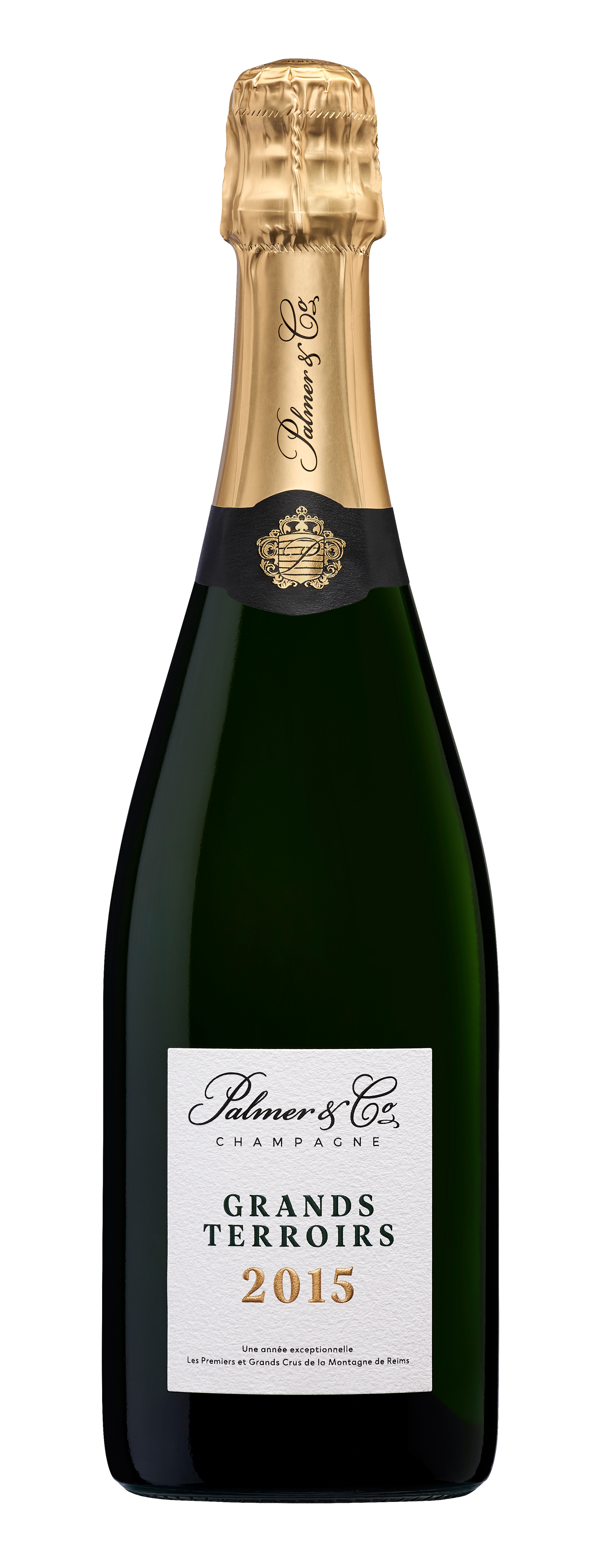 Champagne Palmer Grands Terroirs 2015  Front Bottle Shot