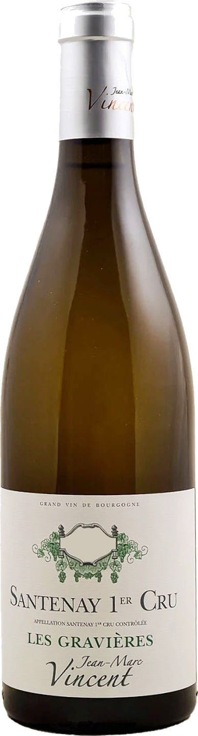 Jean-Marc Vincent Santenay Les Gravieres Premier Cru Blanc 2022  Front Bottle Shot