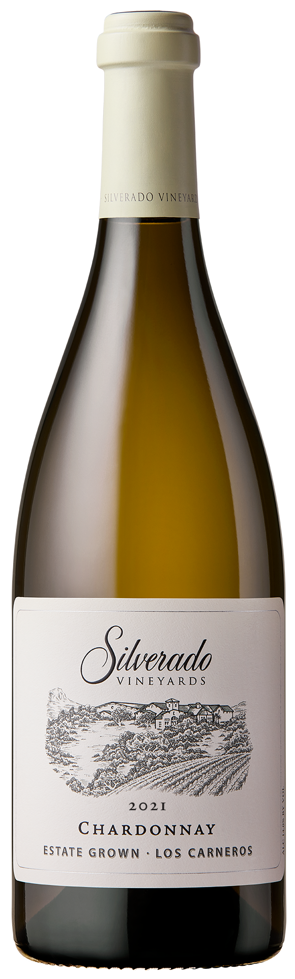 Silverado Carneros Chardonnay 2022  Front Bottle Shot