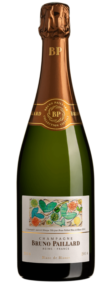 Bruno Paillard Brut Blanc de Blancs 2014  Front Bottle Shot