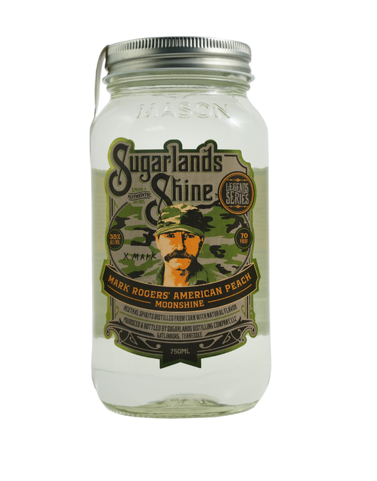SUGARLANDS MARK ROGERS' AMERICAN PEACH MOONSHINE 750 ML