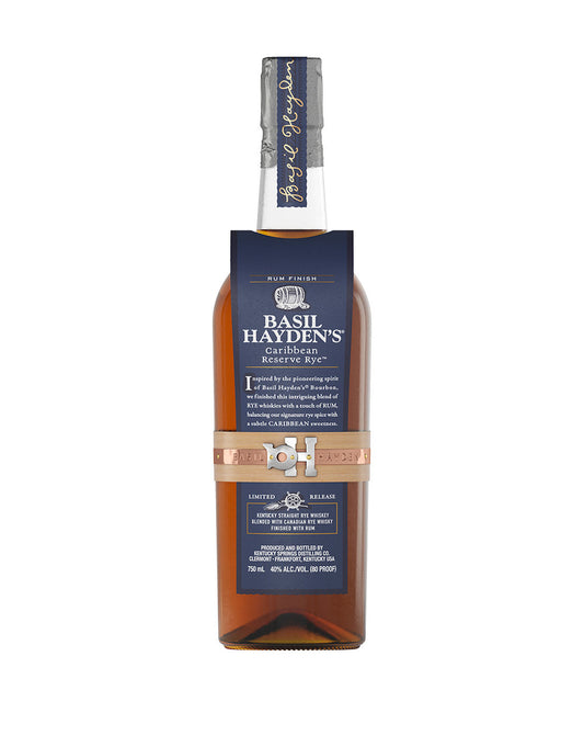 BASIL HAYDEN'S CARIBBEAN RESERVE RYE 750 ML