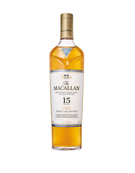 THE MACALLANÂ® TRIPLE CASK MATURED 15 YEARS OLD 750 ML