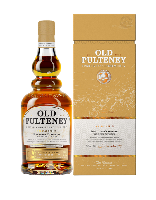 OLD PULTENEY PINEAU DE CHARENTES CASK SINGLE MALT SCOTCH WHISKY 750 ML