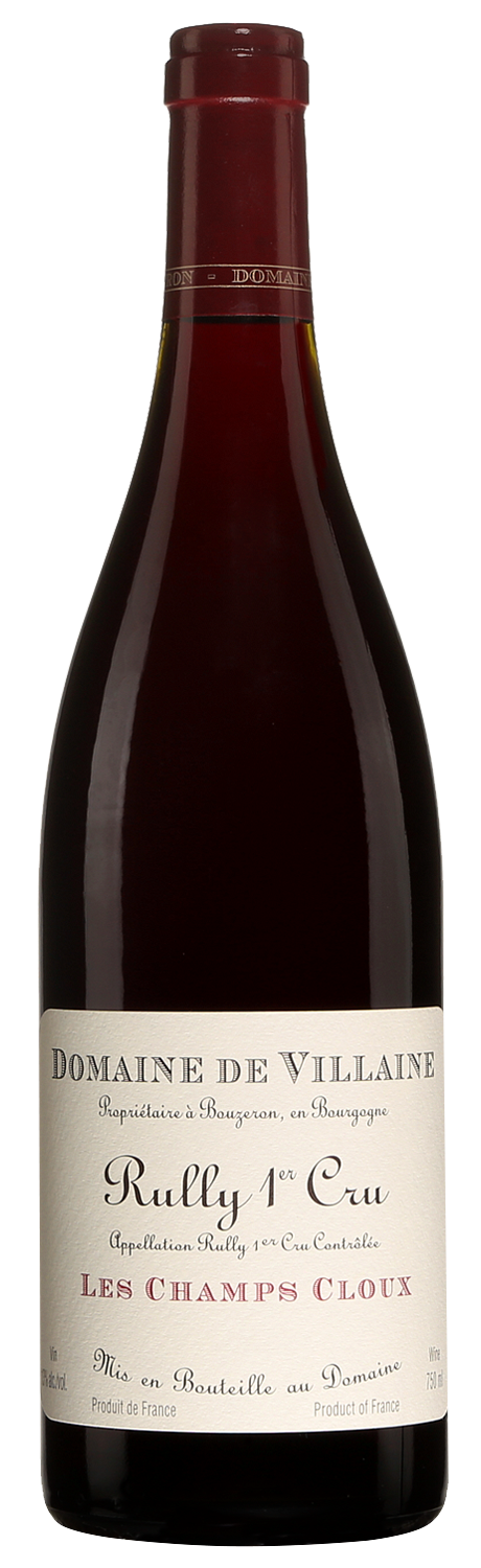 Domaine de Villaine Rully Les Champs Cloux Rouge 2020  Front Bottle Shot