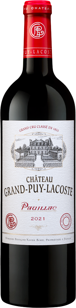 Chateau Grand-Puy-Lacoste  2021  Front Bottle Shot