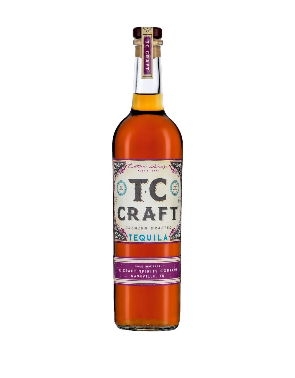 TC CRAFT TEQUILA EXTRA AÑEJO 750 ML
