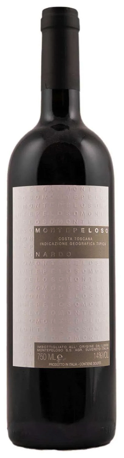 Montepeloso Nardo Toscana Rosso 2022  Front Bottle Shot