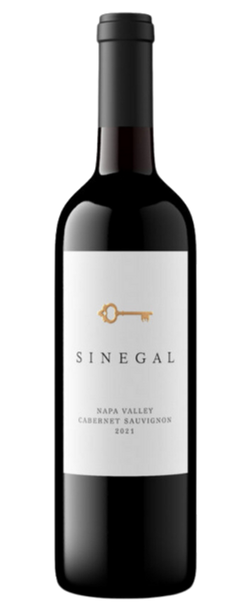 Sinegal Estate Cabernet Sauvignon 2021  Front Bottle Shot