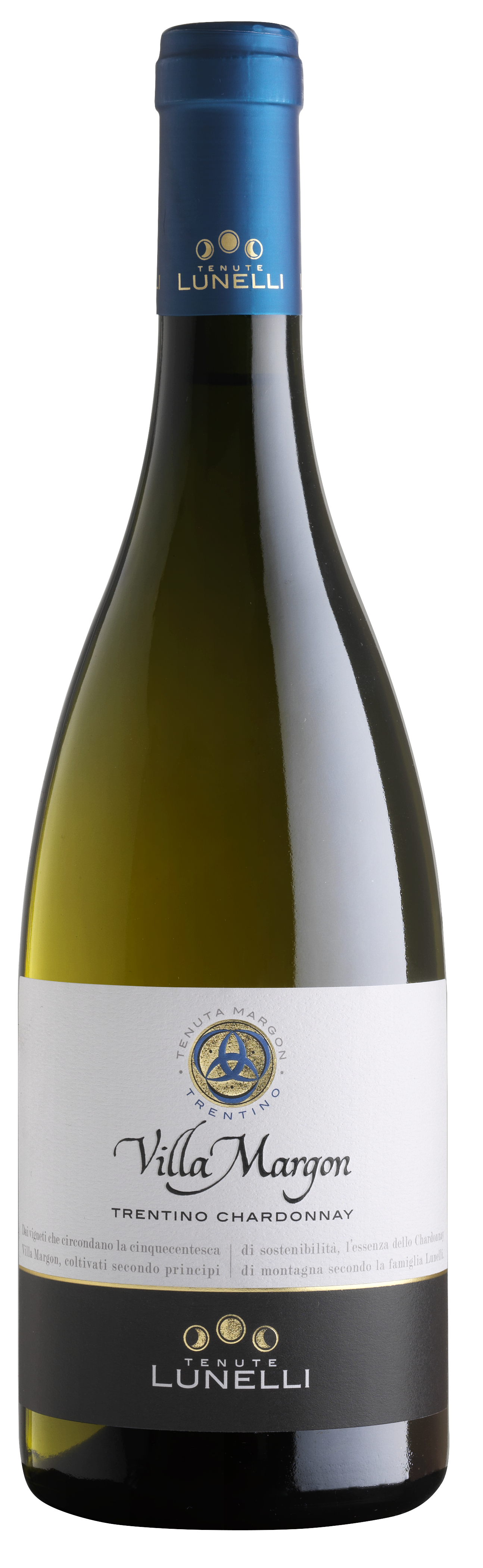 Lunelli Villa Margon Chardonnay 2020  Front Bottle Shot