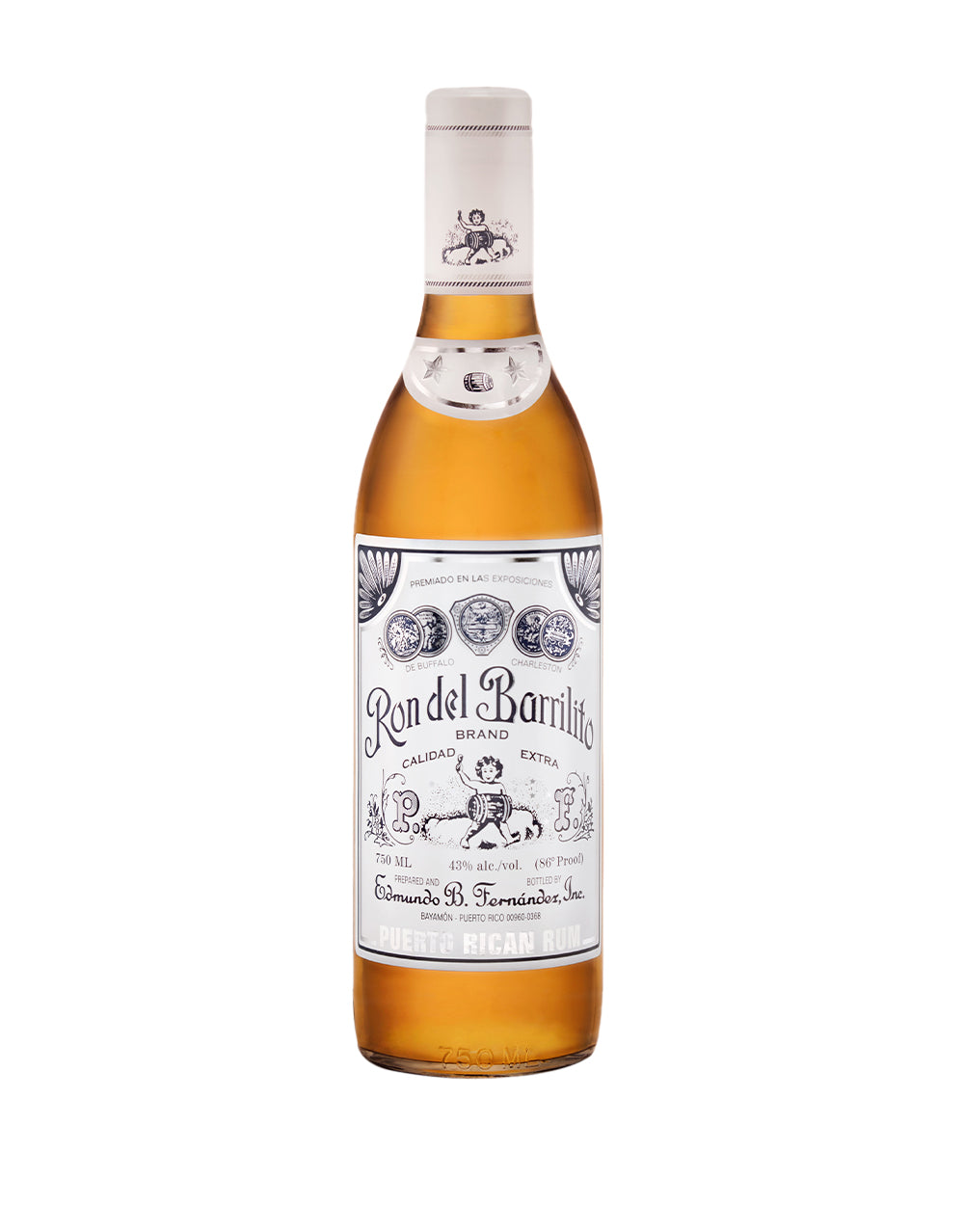 RON DEL BARRILITO 2 STARS 750 ML