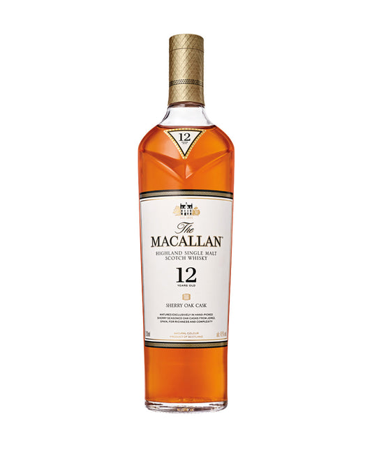 THE MACALLAN SHERRY OAK 12 YEARS OLD SINGLE MALT WHISKY 750 ML
