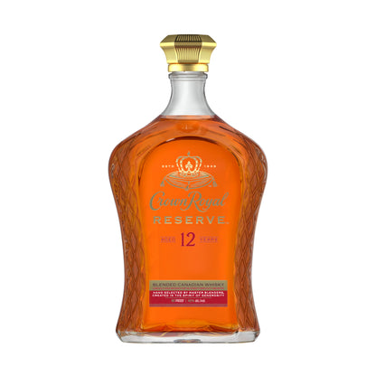 CROWN ROYAL RESERVE BLENDED 12 YEAR OLD CANADIAN WHISKY