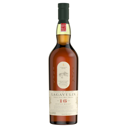 LAGAVULIN 16 YEAR OLD SINGLE MALT SCOTCH WHISKY 750 ML