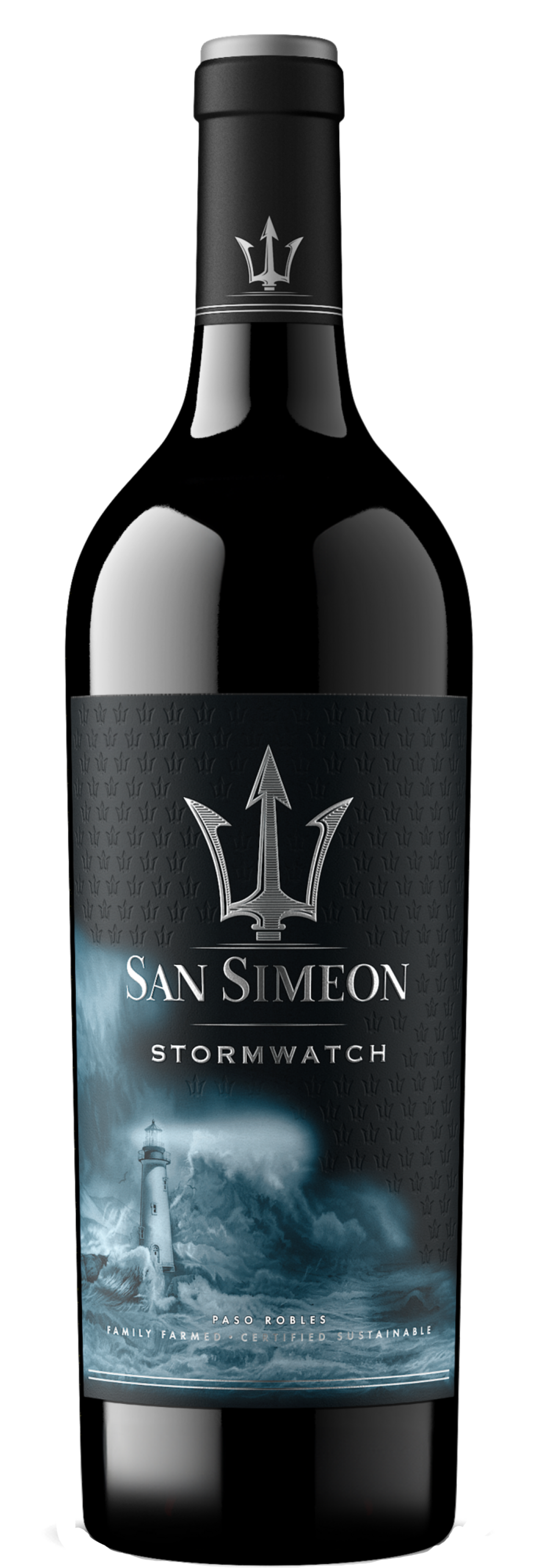 San Simeon Stormwatch Estate Reserve Red 2022  Front Bottle Shot