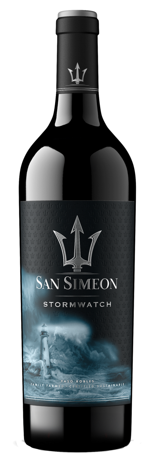 San Simeon Stormwatch Estate Reserve Red 2022  Front Bottle Shot
