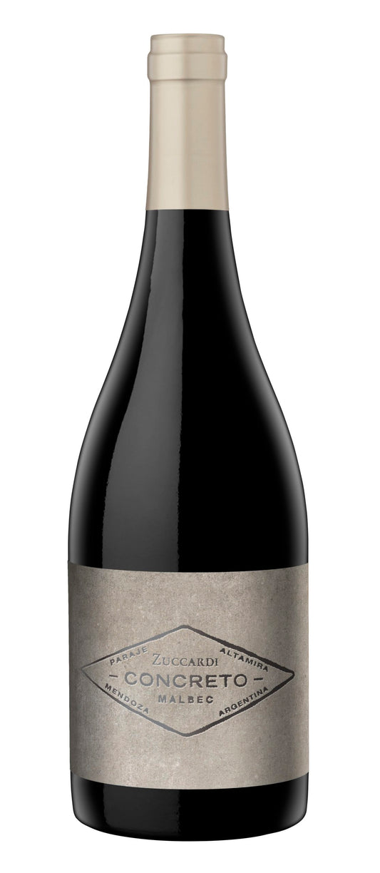 Zuccardi Concreto Malbec 2022  Front Bottle Shot