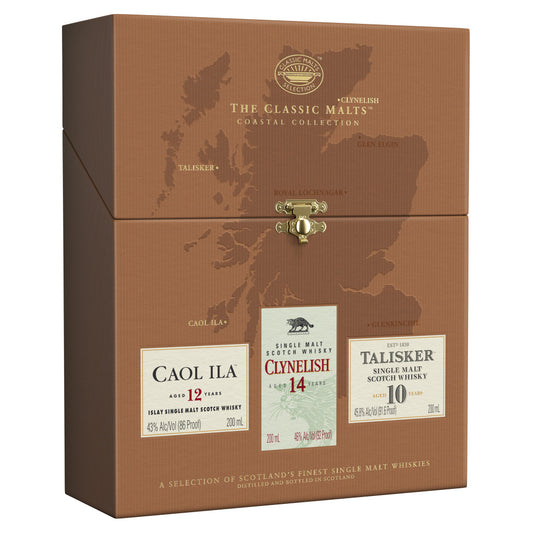 CLASSIC MALT COASTAL COLLECTION SINGLE MALT WHISKEY 200 ML