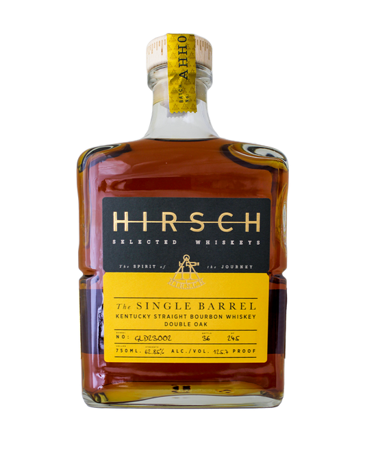 HIRSCH SINGLE BARREL DOUBLE OAK BOURBON S2B4 750 ML