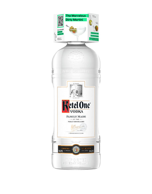 KETEL ONE VODKA WITH FOUR FILTHY FOOD STUFFED OLIVES 1.75 L