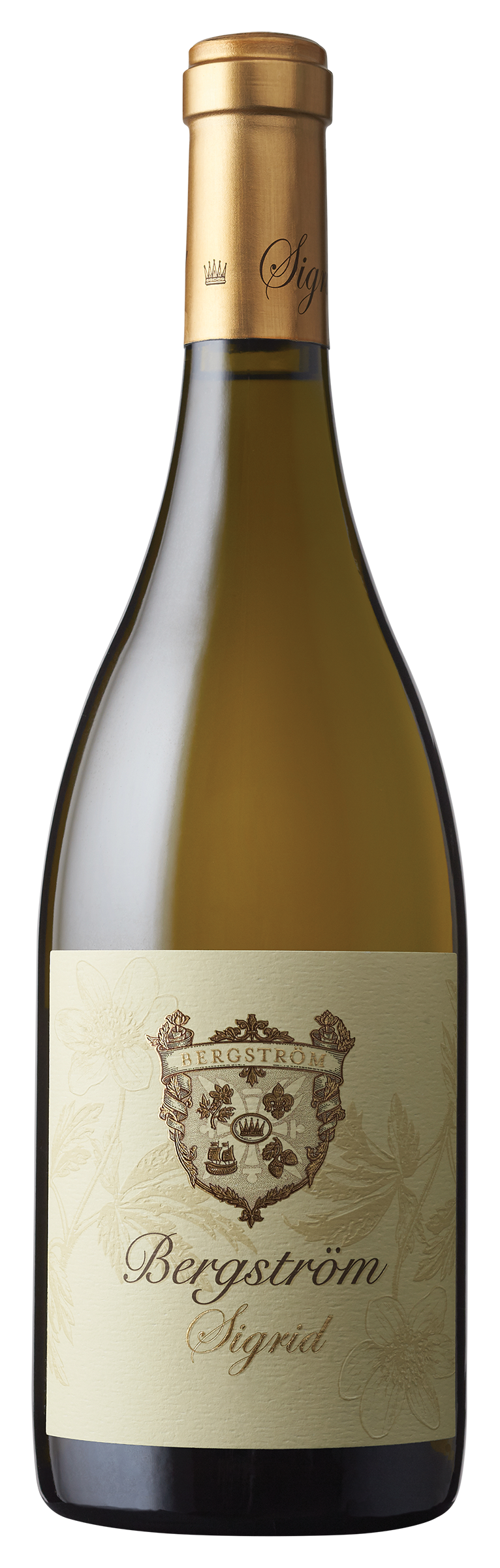 Bergstrom Sigrid Chardonnay 2021  Front Bottle Shot