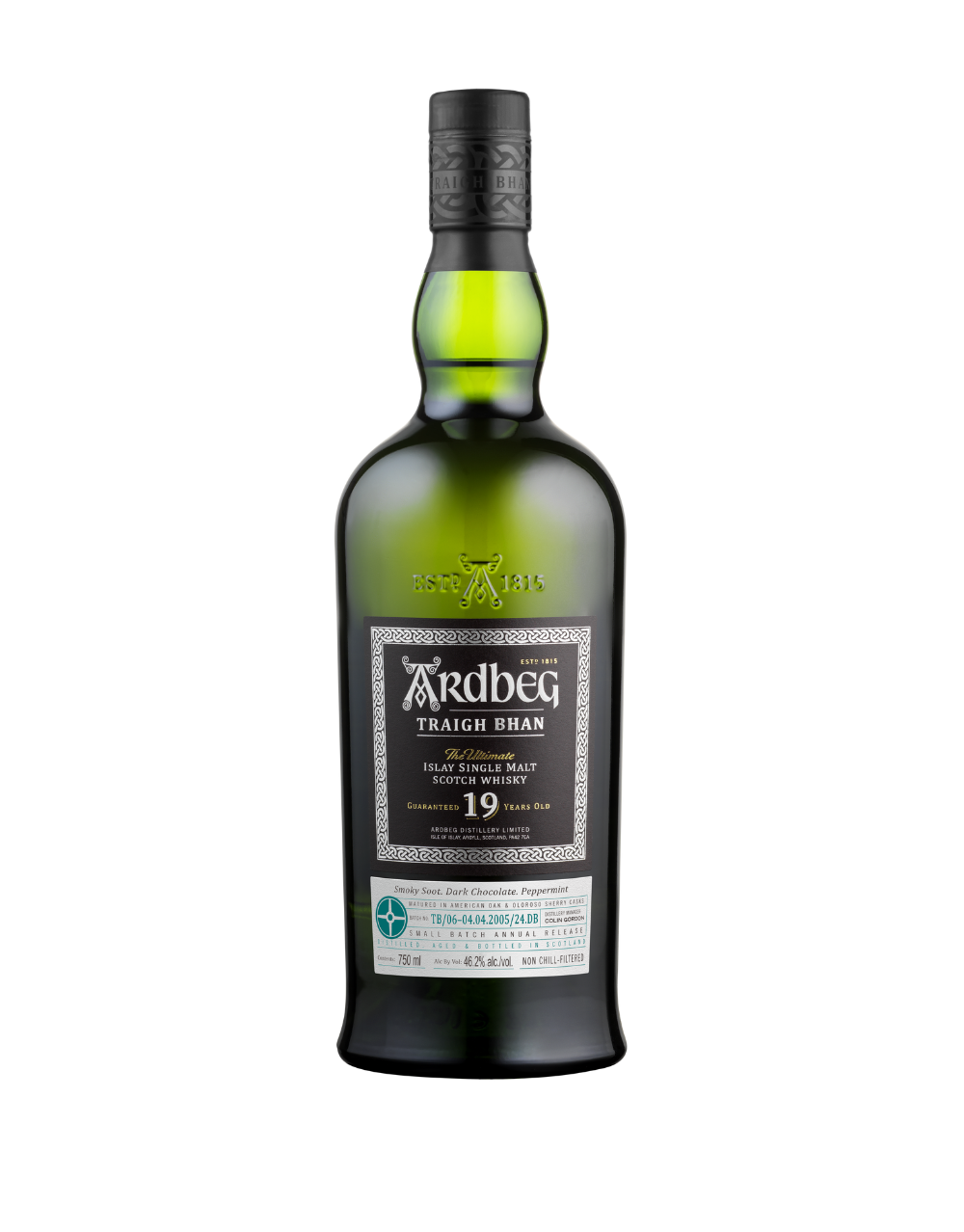 ARDBEG TRAIGH BHAN 19 YEARS OLD BATCH NO. 6 SCOTCH WHISKY 750 ML