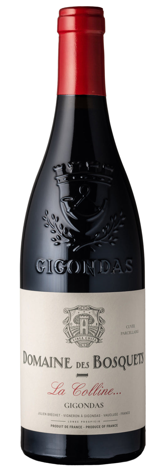 Domaine des Bosquets Gigondas La Colline 2021  Front Bottle Shot