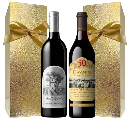 Silver Oak Alexander Valley Cabernet & Caymus Napa Valley Cabernet Gift Set