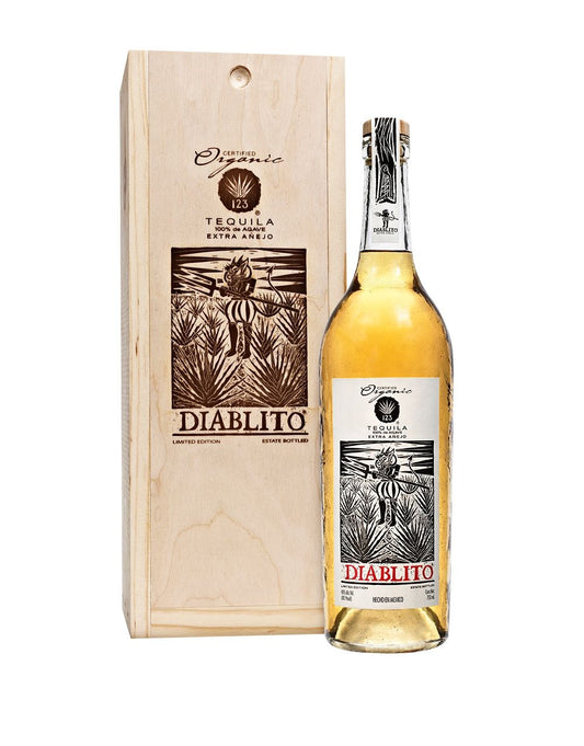 123 ORGANIC TEQUILA EXTRA AÑEJO (DIABLITO) 750 ML