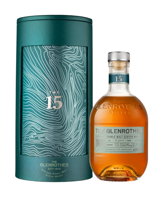 THE GLENROTHES 15 YEAR OLD SINGLE MALT SCOTCH WHISKY 700 ML