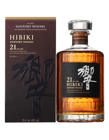 HIBIKI 21 YEAR OLD JAPANESE WHISKY