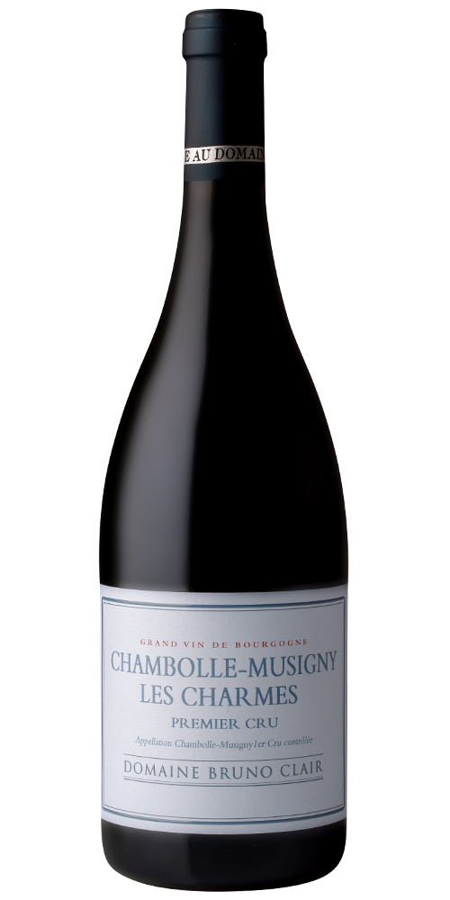 Bruno Clair Chambolle Musigny Les Charmes Premier Cru 2022  Front Bottle Shot