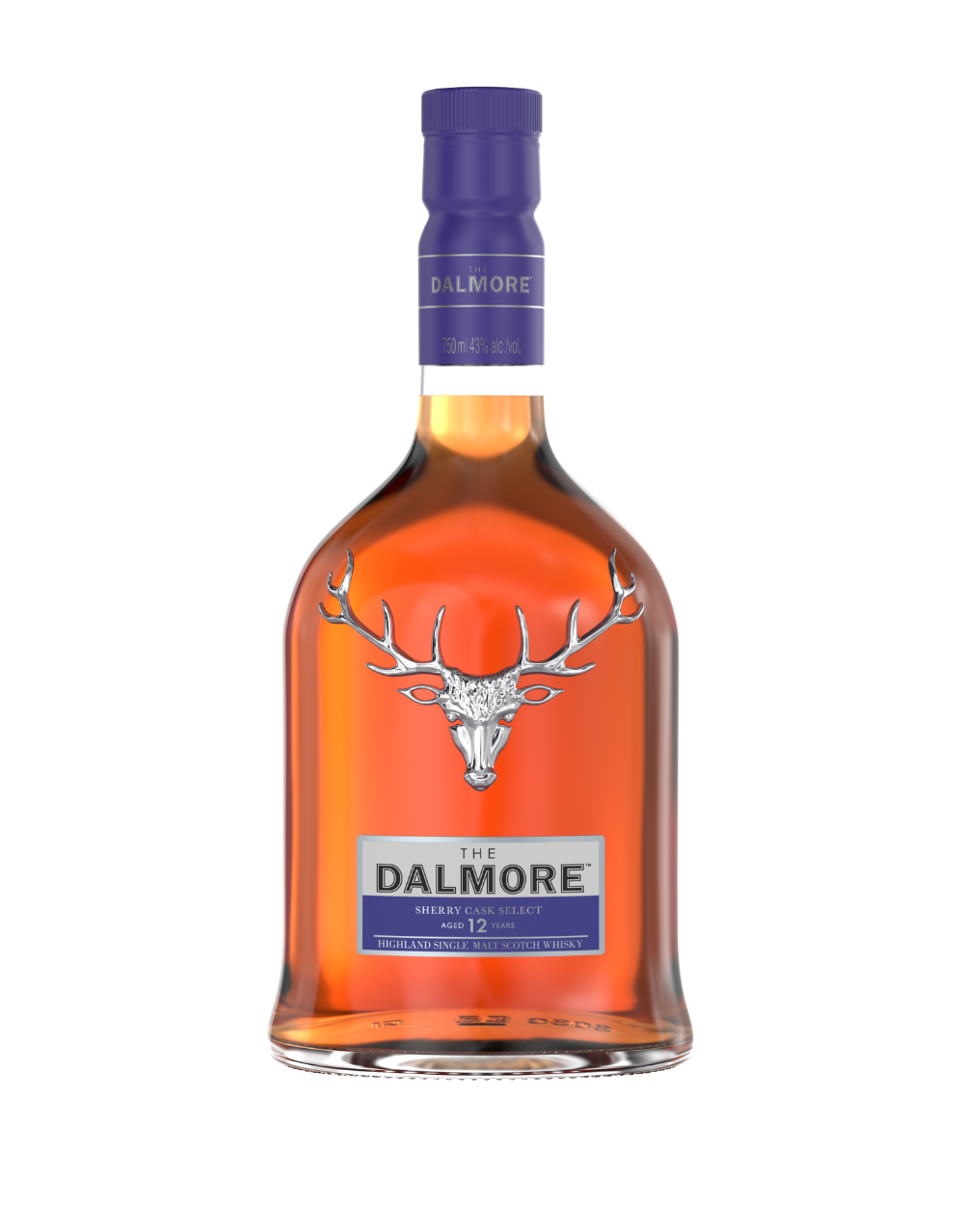 THE DALMORE 12 YEAR SHERRY CASK SELECT SINGLE MALT SCOTCH 750 ML
