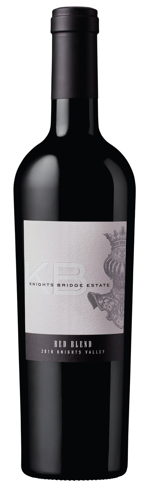Knights Bridge KB Estate Red Blend 2018  Front Bottle Shot