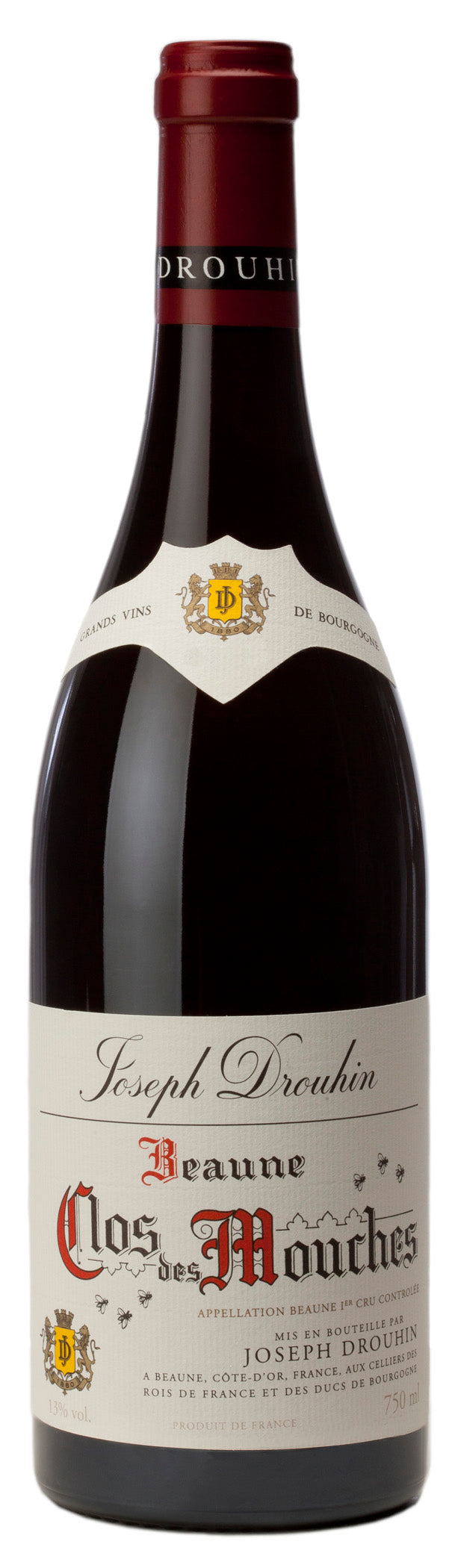 Joseph Drouhin Beaune Clos des Mouches Premier Cru Rouge 2021  Front Bottle Shot