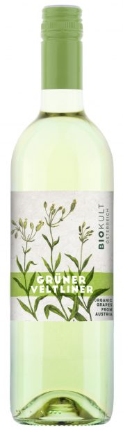 BioKult Wine Gruner Veltliner 2023  Front Bottle Shot