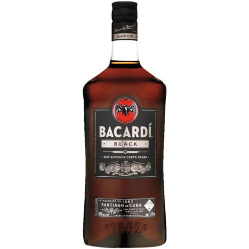 Bacardi Black Rum (1.75L)