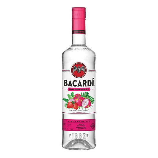 Bacardi Dragonberry Flavored Rum 750ml