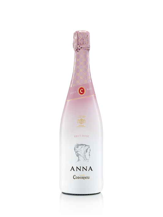Codorniu Anna de Codorniu Cava Brut Rose Front Bottle Shot