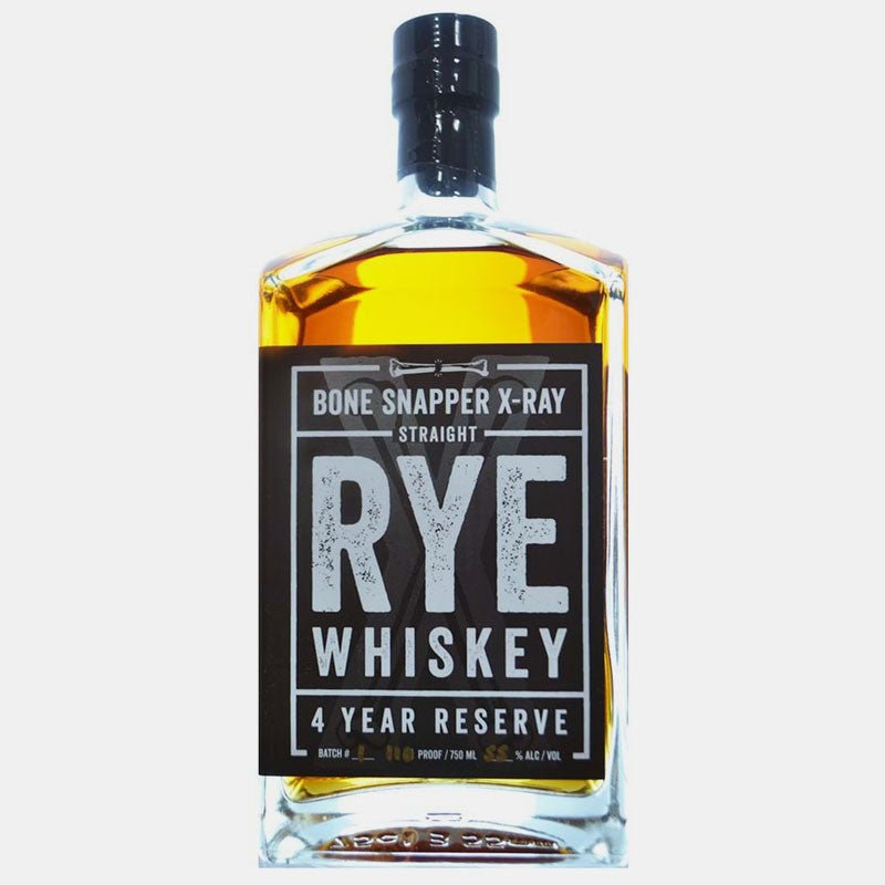Backbone 4 Years Reserve Bone Snapper X Ray Rye Whiskey 750ml