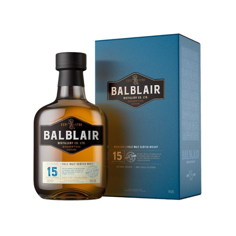 Balblair 15 Year Highland Single Malt Scotch Whisky