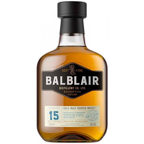 Balblair 15 Year Old Single Malt Scotch Whisky