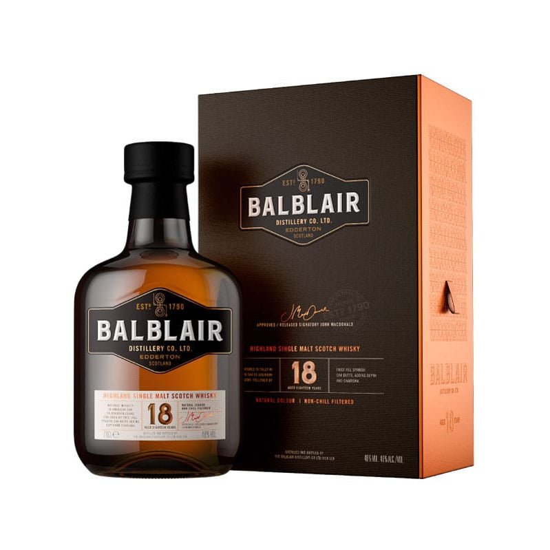 Balblair 18 Year Highland Single Malt Scotch Whisky