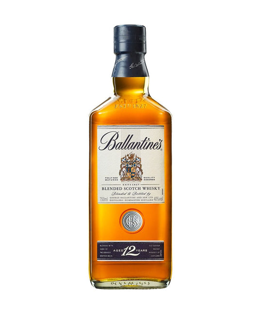 BALLANTINE'S 12 YEAR OLD BLENDED SCOTCH WHISKY 750 ML