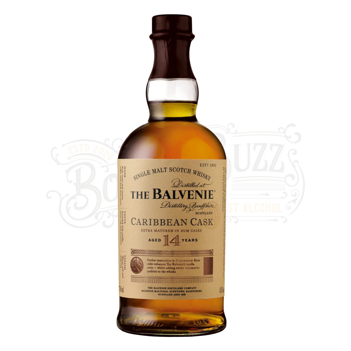 Balvenie 14 Year Caribbean Cask Single Malt Scotch Whisky