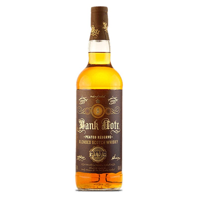 Bank Note Peated Reserve 5 Years Scotch Whisky 750ml