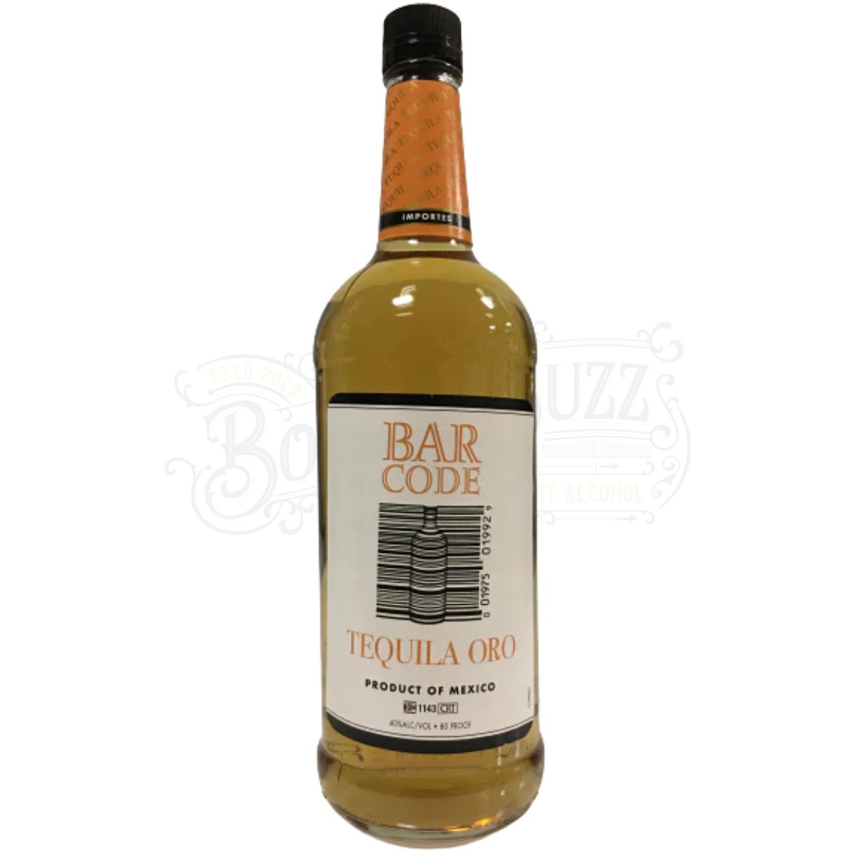 Bar Code Tequila Oro Gold 1L