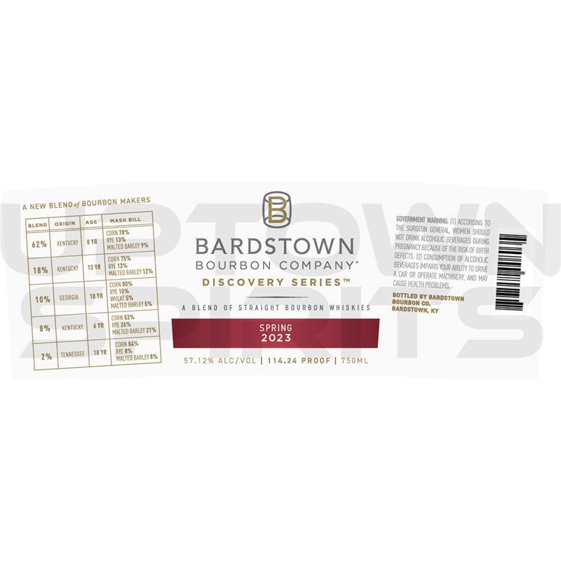 Bardstown Bourbon Company Discovery Series Spring 2023 Bourbon Whiskey 750ml