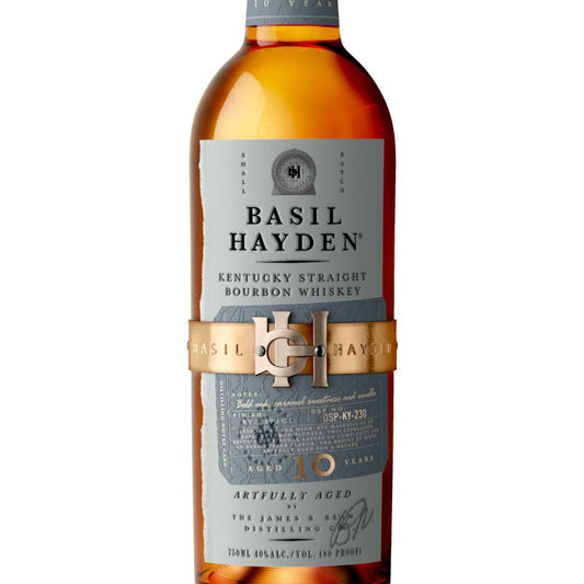 Basil Haydens 10 Year Bourbon Whiskey 750ml