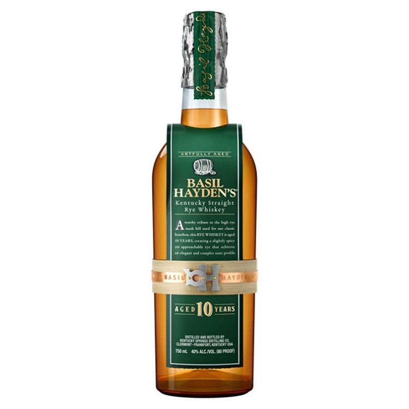 Basil Haydens 10 Year Rye Whiskey 750ml